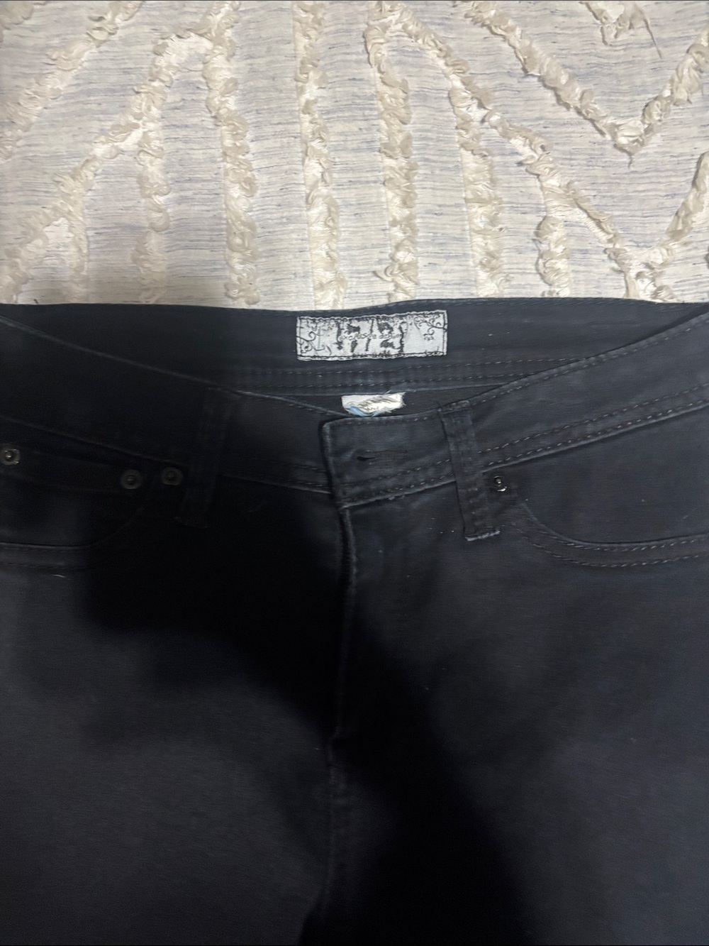 17/21 Exclusive Denim Black High-Rise Skinny Jeans